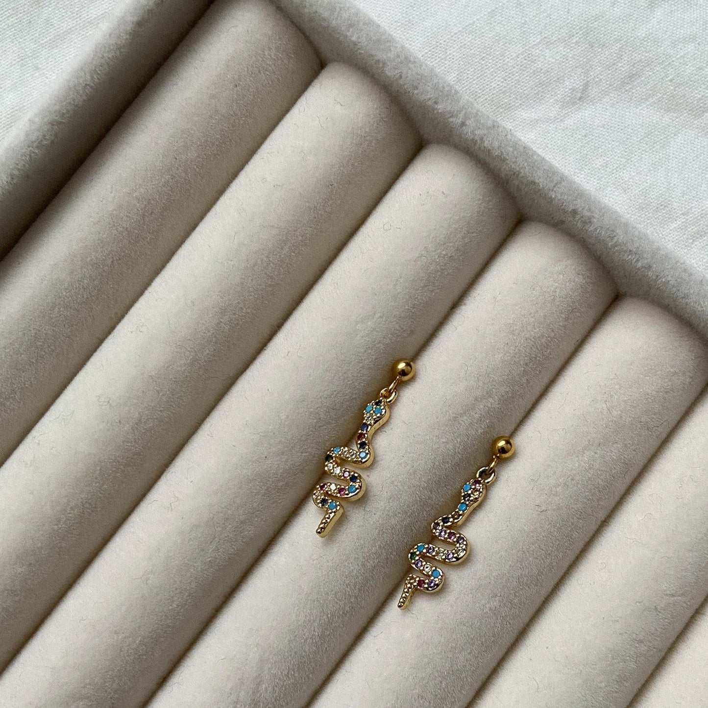 Medusa earrings
