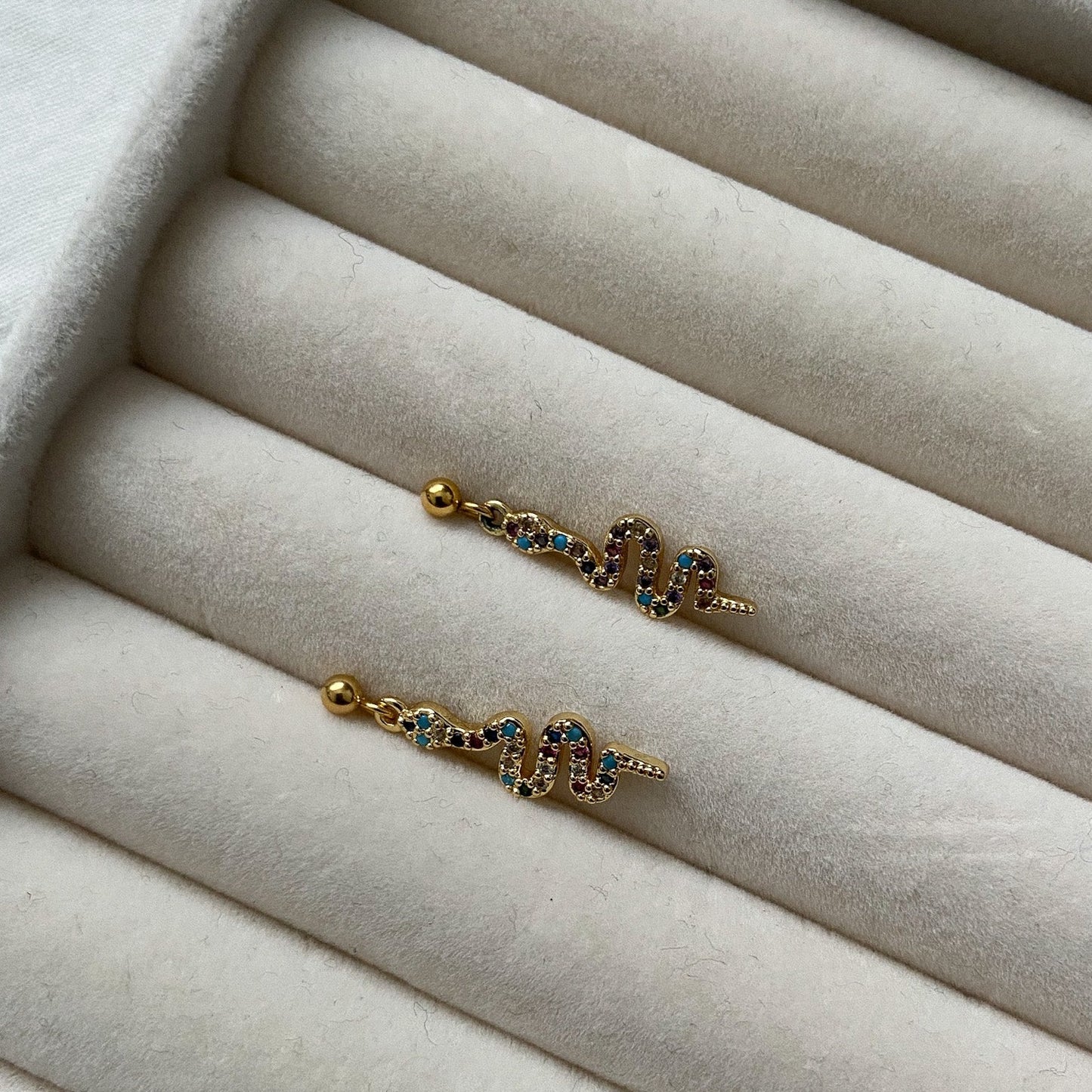 Medusa earrings
