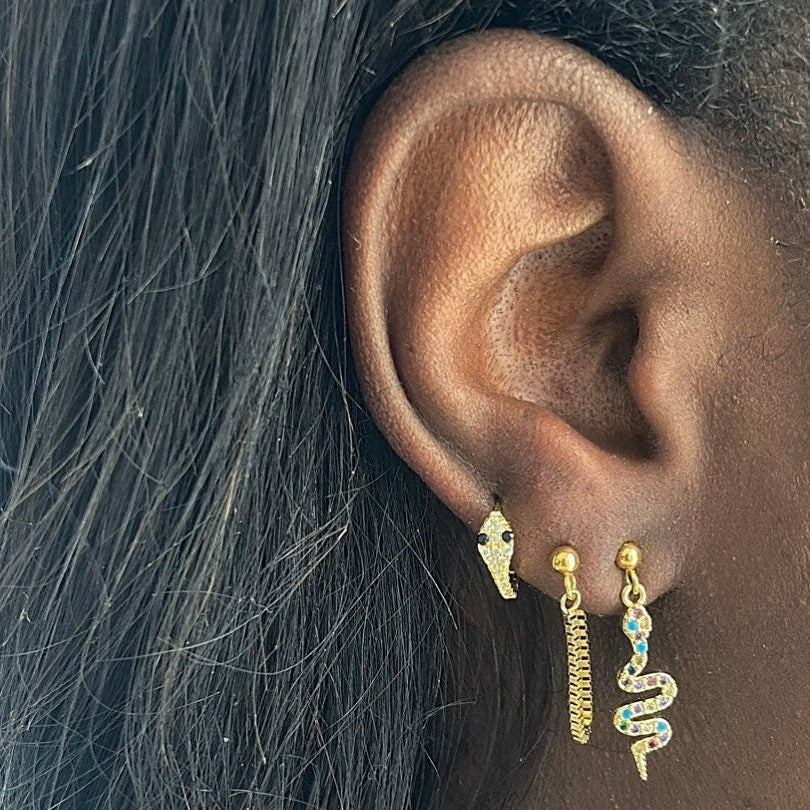 Medusa earrings