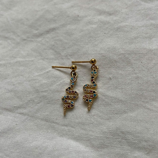 Medusa earrings